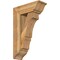 Ekena Millwork Balboa Traditional Rough Sawn Bracket w/ Offset Brace, Western Red Cedar, 8"W x 22"D x 34"H BKT0806X22X34BOA01RWR - alternate 1